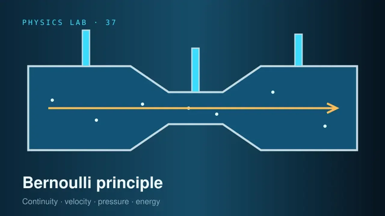 Preview of the Bernoulli Principle Laboratory interactive physics simulation