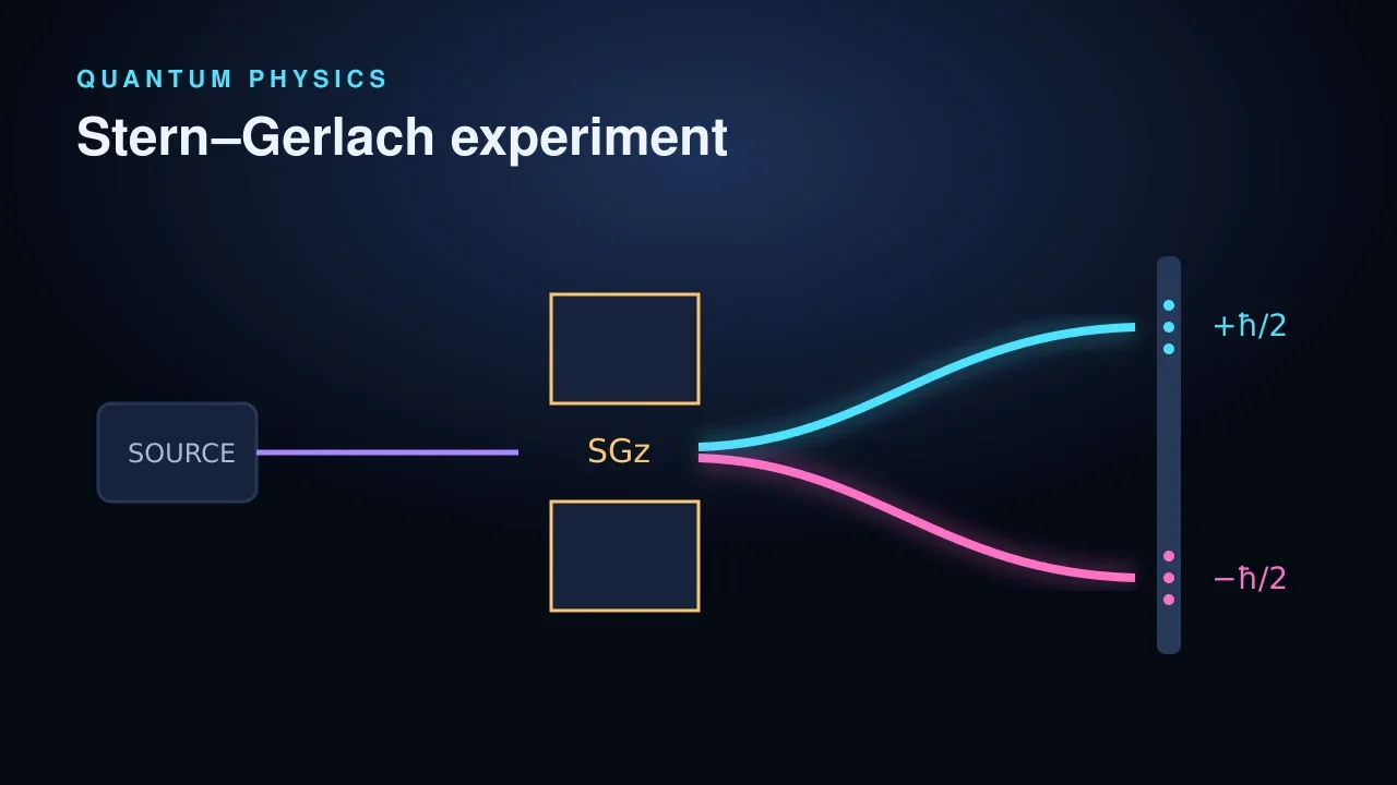 Preview of the Stern–Gerlach Experiment interactive physics simulation